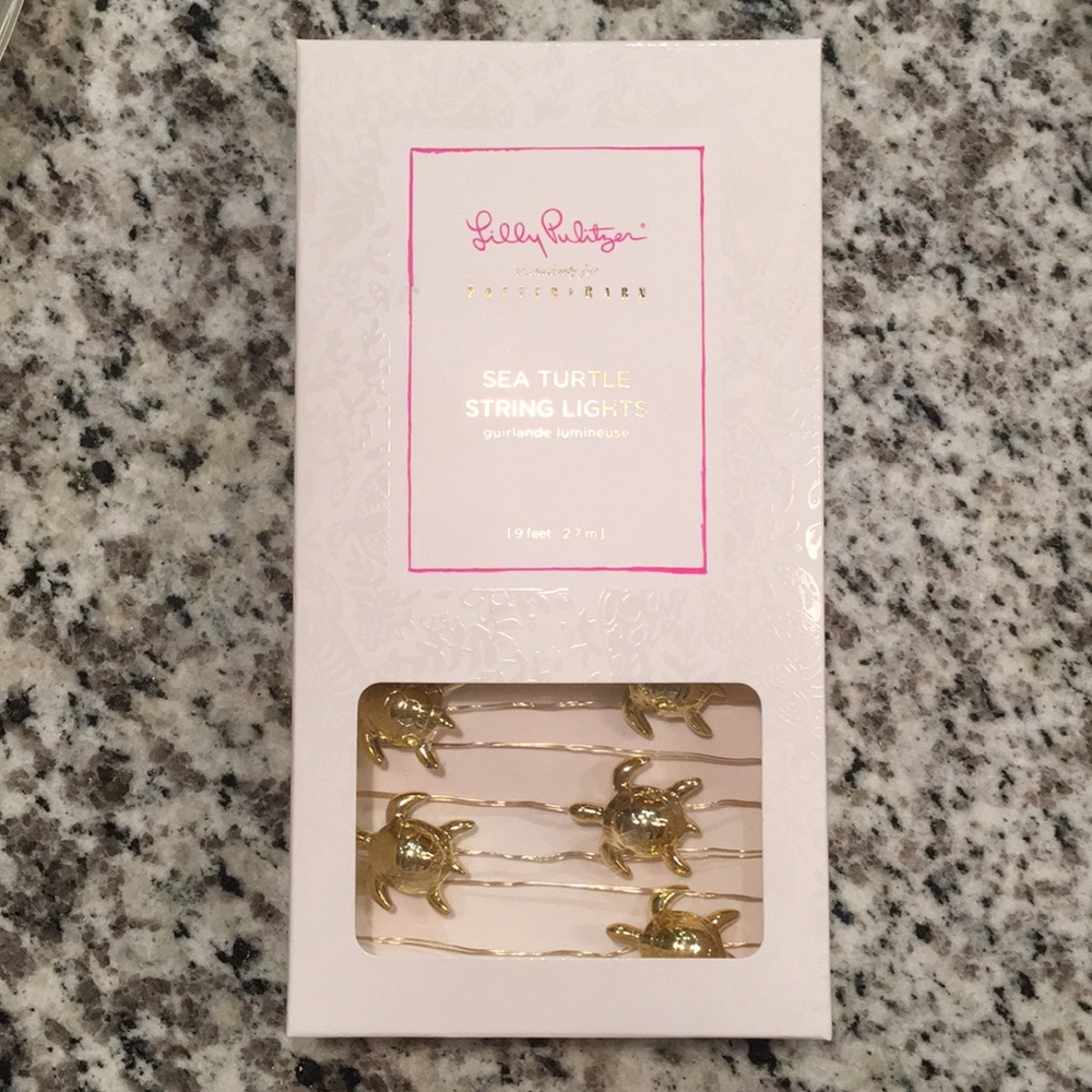 Lilly Pulitzer Sea Turtle String Lights (9 ft.)
